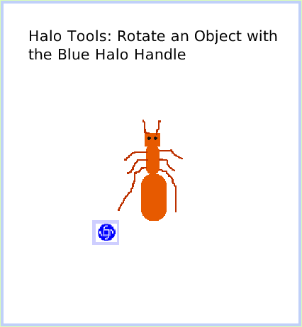 HaloRotateHandle, page 1. Halo Tools: Rotate an Object with the Blue Halo Handle.  