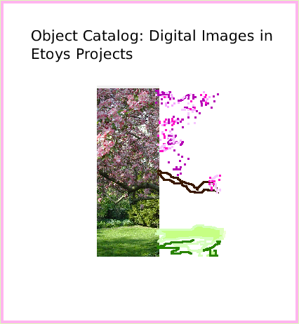 ObjectCatDigitalImages, page 1. Object Catalog: Digital Images in Etoys Projects.  