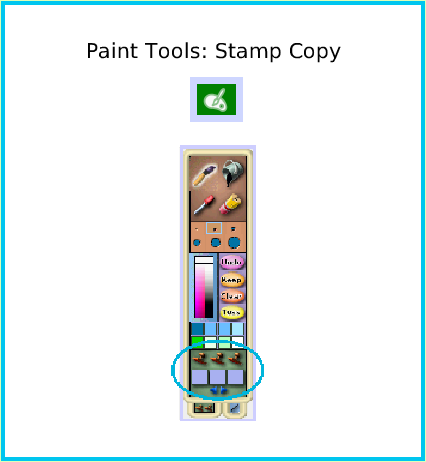 PaintStampsTool, page 1. Paint Tools: Stamp Copy.  