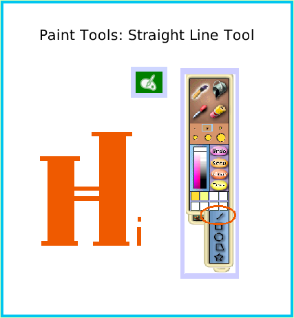 PaintStraightLineTool, page 1. Paint Tools: Straight Line Tool.  